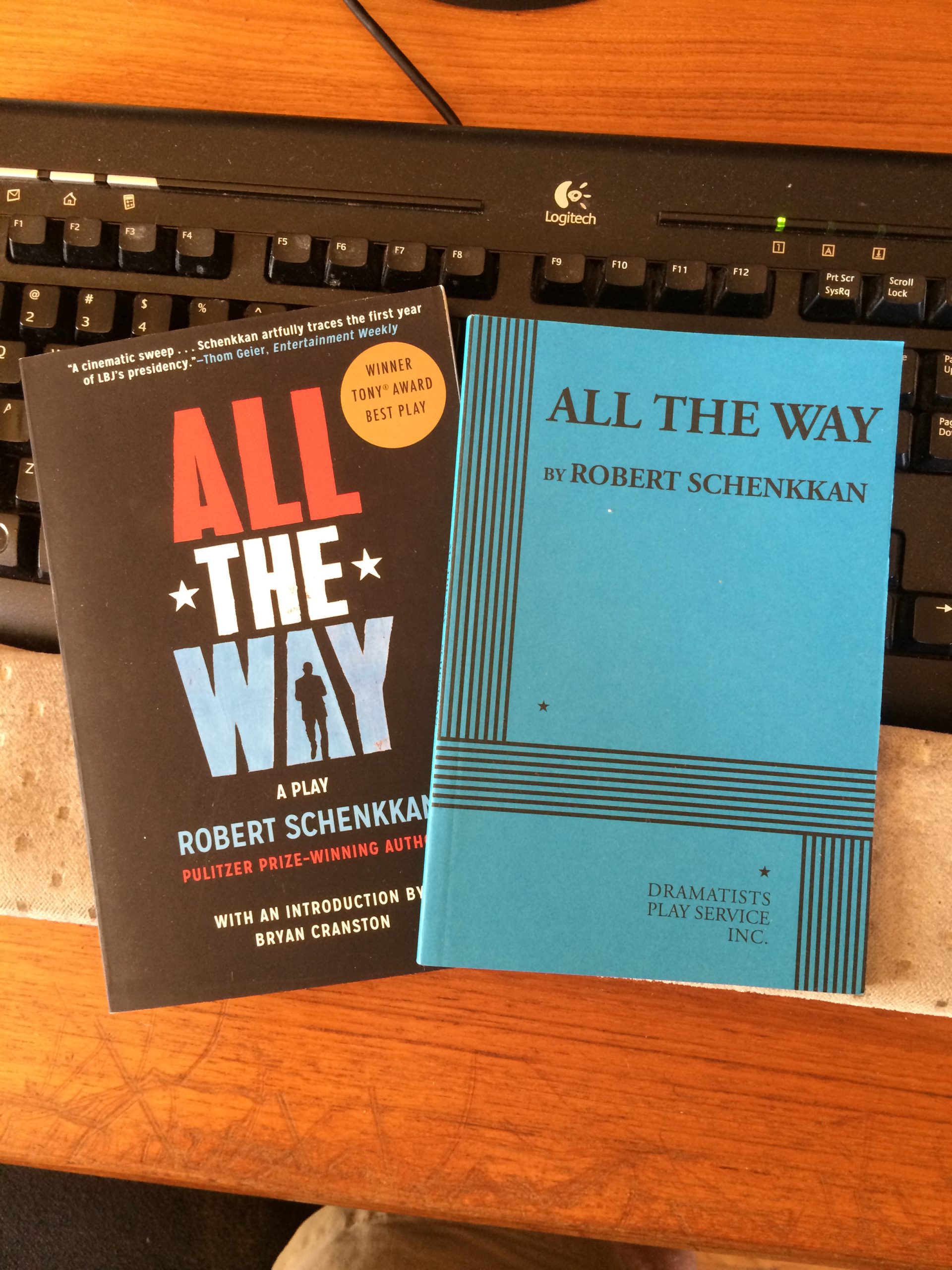 ALL THE WAY NOW IN PRINT!