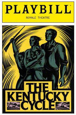 The Kentucky Cycle Playbill cover